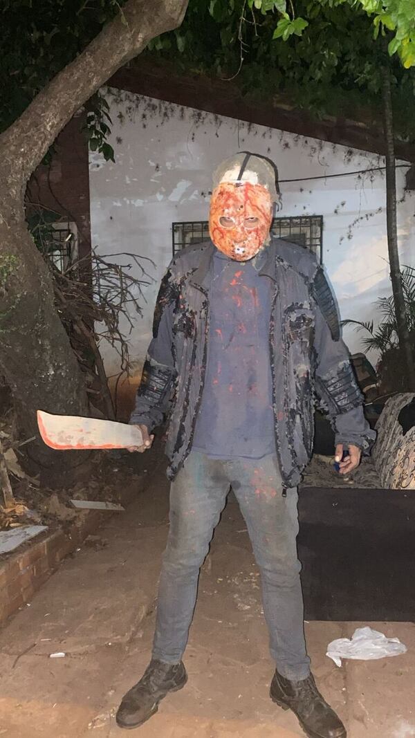 “Jason” toma Fernando de la Mora: el curioso personaje, explicado por la Policía - Policiales - ABC Color