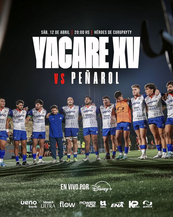 Los Yacaré reciben a Peñarol en atractiva jornada de Rugby - .::Agencia IP::.