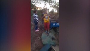 Vecinos del Barrio Ka’aguy Rory, hartos de gente puerca.