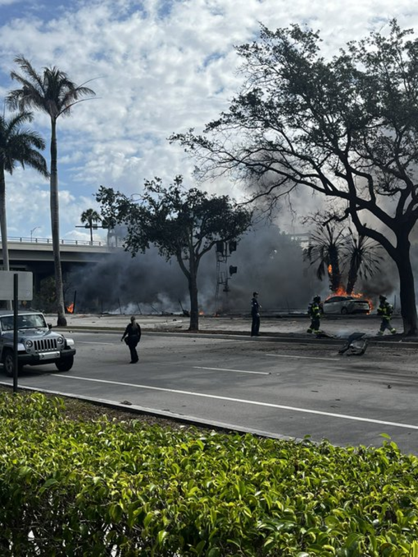 Avioneta con pasajeros se estrelló tras despegar en Florida - 1000 Noticias