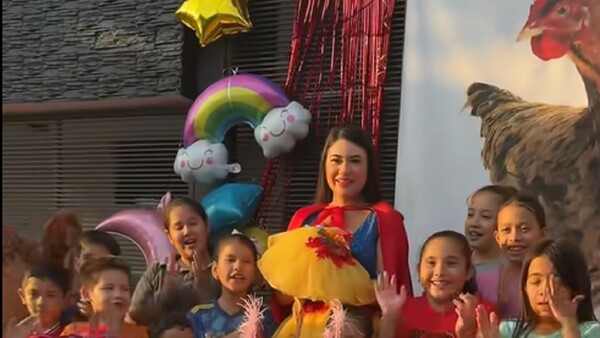 Así Laurys celebró el cumple de Hortensia: "Festejamos 5 añitos de mi gallina"