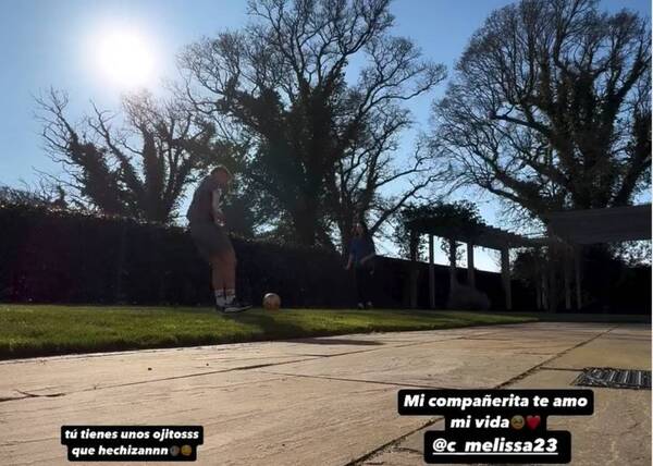 ¡Ñambeña! “La Joya” anda “entrenando” de manera personal pero “re enamorado” luego