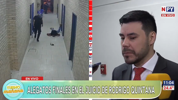 Defensa de Gustavo Florentín pide absolución de culpa y pena