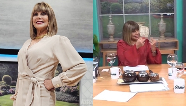 Pelu Rubín habló tras ser captada en una inesperada situación durante su programa