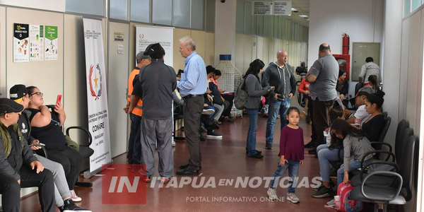 JORNADAS DE ATENCIÓN DE LA CONARE EN ITAPÚA SE REALIZARON CON GRAN ÉXITO