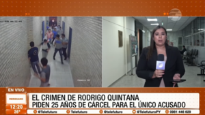 Se espera el veredicto del caso Rodrigo Quintana