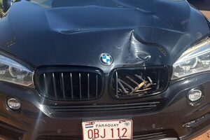 Peatón resulta lesionado tras ser impactado por camioneta