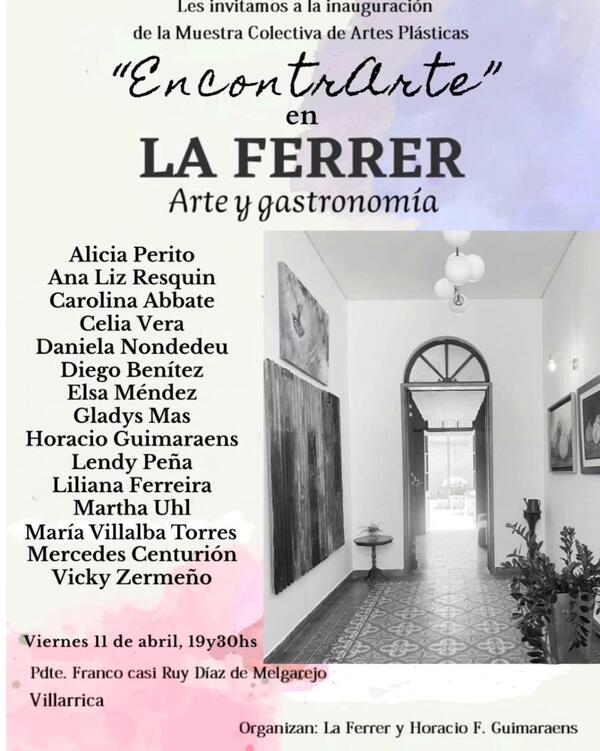 Invitan a una nueva exposición en «La Ferrer Arte y Gastronomía»