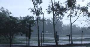 La Nación / Emiten alerta por sistema de tormentas que afectará gran parte del país este fin de semana