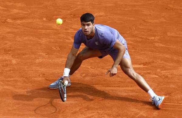 Tenis: Carlos Alcaraz, a semifinales de Montecarlo - Polideportivo - ABC Color