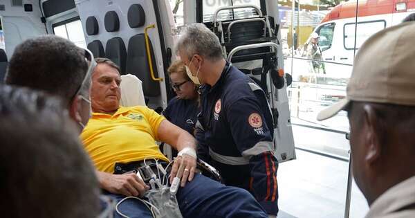 La Nación / Brasil: tras ser hospitalizado de urgencia, Bolsonaro afirma que se está recuperando