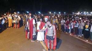 Arrancó la segunda edición de “Kurusu Rape” con un viacrucis escenificado y realista en San Joaquín - Nacionales - ABC Color