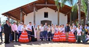 La Nación / Peña inaugura reformas de la iglesia San Joaquín en Caaguazú