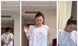 Larissa Riquelme se operó de urgencia y muchos se burlaron: “No soy culpable de las injusticias del mundo”
