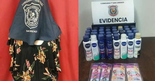 La Nación / Sorprendieron in fraganti a una descuidista y fue detenida en San Lorenzo