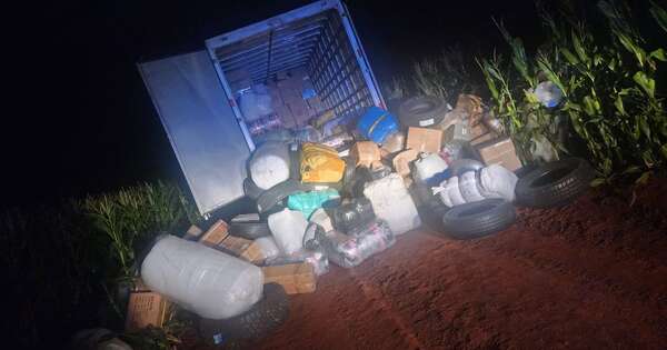 La Nación / Alto Paraná: piratas del asfalto asaltaron un camión de encomiendas y robaron armas a policías