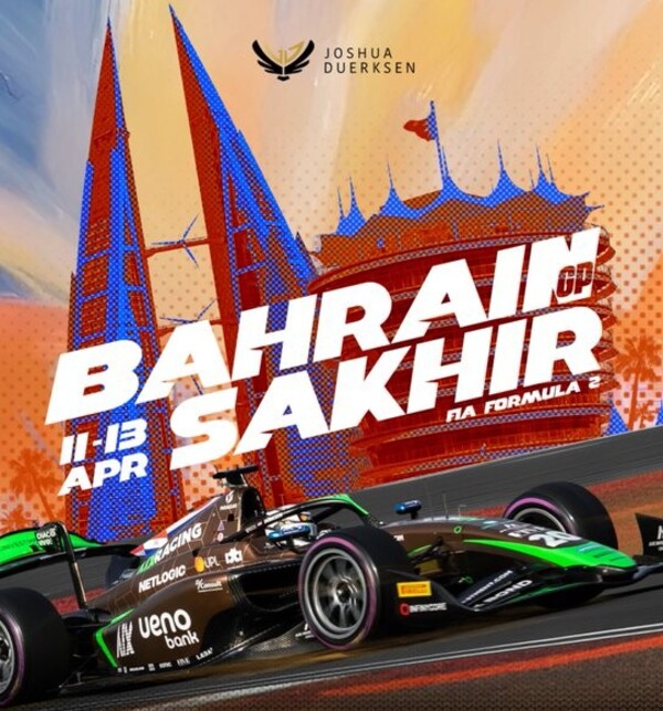 Joshua vuelve a subir al podio en Bahrein en la prueba sprint y sigue lider del certamen de F2