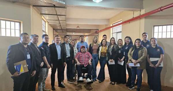 Diario HOY | Legisladores verifican instalaciones de la penitenciaría de Minga Guazú