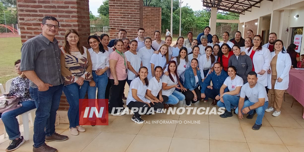 EXITOSA JORNADA DE ATENCIÓN MÉDICA GRATUITA EN EL B° SAN PEDRO DE ENCARNACIÓN