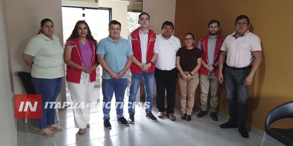 INTENDENTE DE TRINIDAD RECIBE A REPRESENTANTES DEL PROGRAMA “ABRAZO” PARA IMPULSAR COMEDOR COMUNITARIO