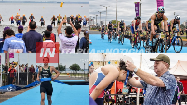 ITAPÚA VIBRÓ CON EL TRIATLÓN SUDAMERICANO RUMBO A ASU2025