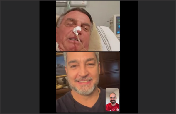 A pesar del espionaje, Abdo Benítez habla con Jair Bolsonaro por videollamada