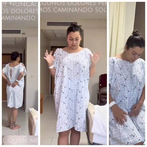 Larissa Riquelme se niega a contar de qué se operó, pero asegura: "Ya no voy a vivir con dolor"