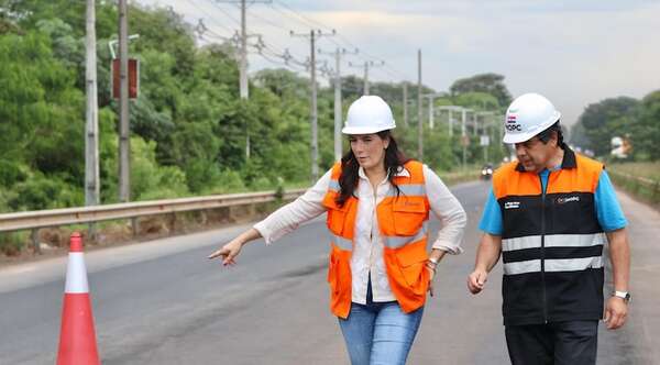 MOPC supervisa mejoras en la ruta PY01 y otros tramos clave para Semana Santa