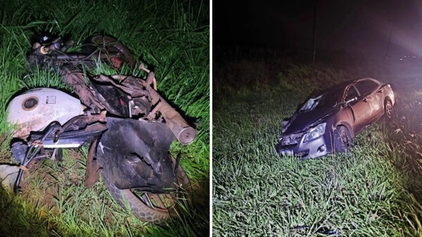Conductor ebrio embiste motocicleta y mata a tres personas, entre ellas dos niños indígenas