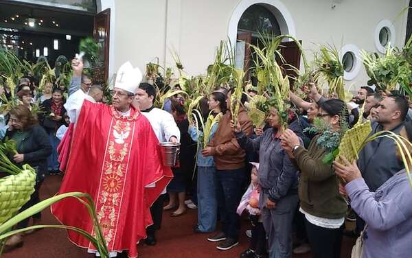Domingo de Ramos: obispo Collar pide aprovechar la Semana Santa para la conversión - ABC en el Este - ABC Color