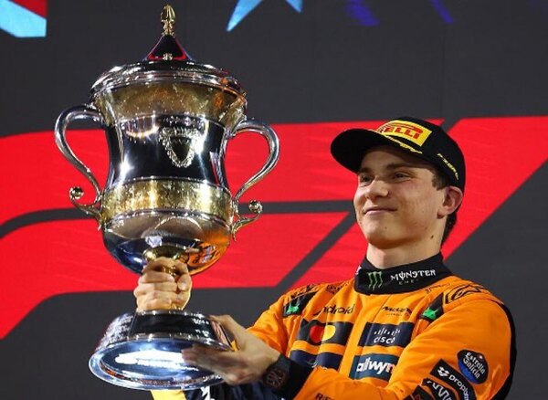 Versus / Fiesta de McLaren en Baréin: Piastri gana la carrera y Norris sigue líder