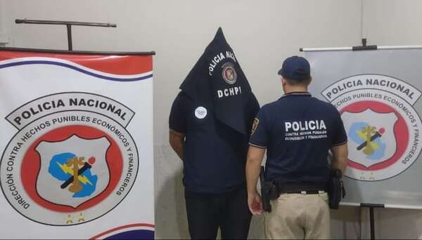 Detienen a sospechoso de estafas virtuales que contaba con cinco órdenes de captura y de reclusión en Tacumbú - Policiales - ABC Color