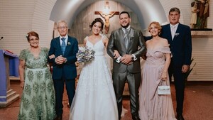 Perla y Pablo dieron el sí, quiero