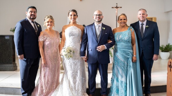 El enlace de Victoria y Fabrizio