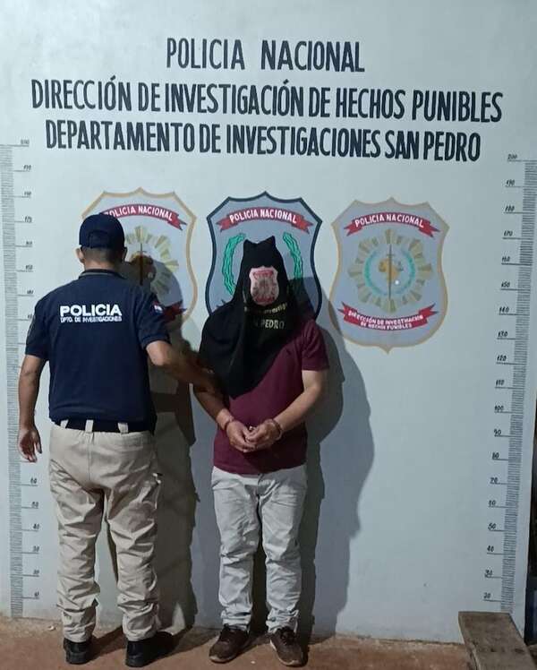 San Pedro: cayó el presunto autor del doble homicidio - Policiales - ABC Color