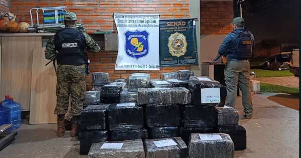 La Nación / Incautan 1.445 kilos de marihuana