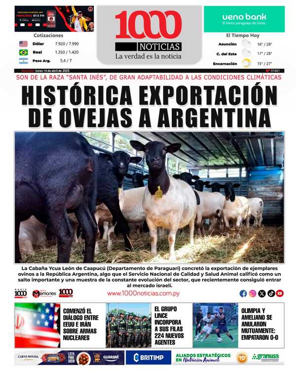 14 Abril 2025 - 1000 Noticias