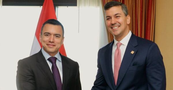 La Nación / Peña felicitó a Daniel Noboa por su reelección como presidente de Ecuador