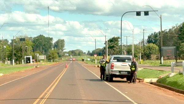 La Caminera instala más “controles” sobre Ruta PY06 para “Operativo Semana Santa” - La Clave