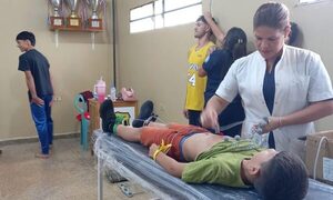 Realizan inspección médica a jugadores de la Liga Minguera