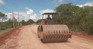 Mejoran caminos vecinales en Tañarandy en preparación para Semana Santa