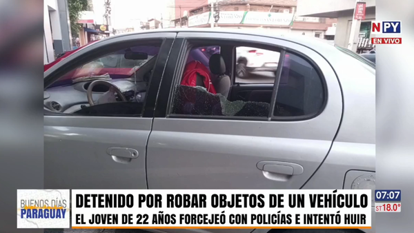 Cae “tortolero” con seis antecedentes en San Lorenzo