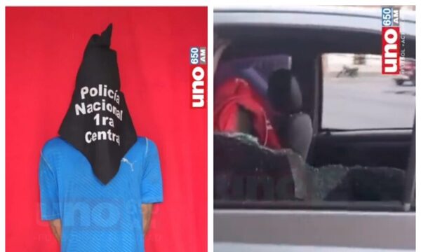 Delincuente huyó con una cartera, polis lo alcanzaron y quiso quitarles el arma
