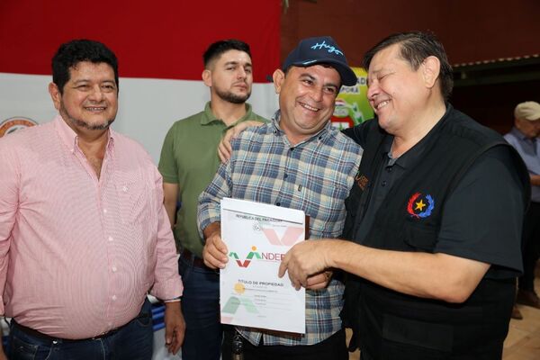 Catastro empadronó cerca de 9.000 lotes del INDERT