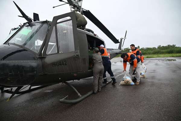 General Díaz, aislada: dos principales accesos inhabilitados por el desborde del Pilcomayo - Nacionales - ABC Color