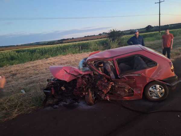 Trágico accidente en Alto Paraná deja un muerto y dos heridos - ADN Digital