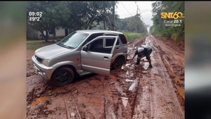 Vecinos de Atyrá reclaman por el mal estado de los caminos - SNT