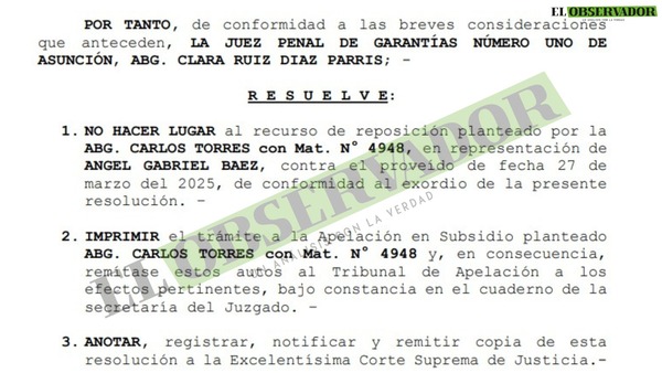 Caso Isaura Falsa: Rechazan reposición contra admisión de imputación a nuevo procesado