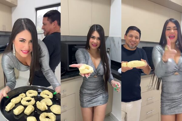 Laurys Dyva hizo chipa con su "papá iconic" - Teleshow