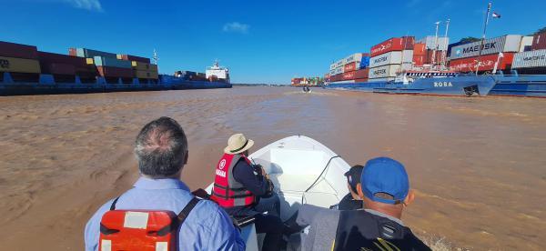 El río Paraná está bajo y el Paso Bermejo está inestable todavía, dice gremio de navieros